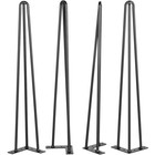 Hairpin Table Legs Set Of 4 Heavy Duty 220lbs Carbon Steel Diy Furniture Legs Us