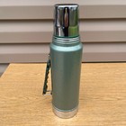 Vintage Usa Made Aladdin Stanley Thermos Green 1 Quart