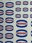 Ho Scale Sohio Gas Oil Signs 2mil Vinyl Die-cut Peel N Stick Stickers Decals