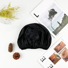 Triple-layer Terry Lined Shower Cap Reusable Waterproof Hair Cap For Women