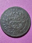 1804 Draped Bust Half Cent  Vf Condition  Plain 4  Original    Authentic 