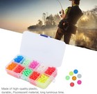 1000pcs Fishing Beads 5mm Assorted Beads Round Float Glow Fishing Rig Beads Eggs