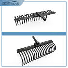 21-pine Straw Rake Attachment For Lawn Tractors  Atvs  And Utvs W 2  Receiver