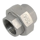 1 2 -2  1  Npt Female Straight Union Coupling Pipe Fitting Stainless Steel 304