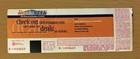 2001 Aerosmith   The Cult Just Push Play Tour Indianapolis Concert Ticket Stub