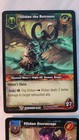 World Of Warcraft  wow Tcg  Hero   Ally Card Lot - 7 Cards- Illidan The Betrayer