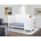 Convertible Crib 4-in-1 Wooden Baby Bed Toddler Daybed White Sorelle Essex Child