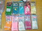 Lot Of 34 Pre-cut Rug Yarn Packs Latch Hook Bucilla Caron Mixed Colors