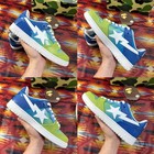 A Bathing Ape Bape Sk8 Sta Blue Gradient Shoes 1j30191023 Men   s Size 9 5