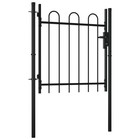  Single Door Fence Gate With Hoop Top 39 4 x29 5 