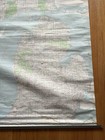Vtg Michigan Usa Pull Down School Class Map Political Upper Peninsula Mi 