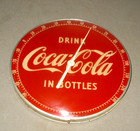 1950 s Drink Coca-cola Bottles  Thermometer- Store Display Sign-12  Pam Style