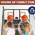 Foldable 4-player Basketball Arcade Game Electronic Scoreboard W  4 Balls Indoor