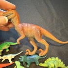 Random Set Of 10 Colorful Plastic Dinosaur Figures Pretend Play For Ages 3-7