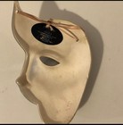 Vintage Phantom Of The Opera Mask Ceramic Clay Art Wall Decor Theater Broadway