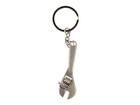 Mini Adjustable Wrench Keychain 3d Metal Tool Key Ring Keyfob Gift For Men Car