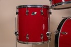 1980s Ludwig  rocker  Red Cortex Drum Set