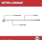 Milwaukee Tool 48-22-9013 1 2  Drive Breaker Bar  24  L  Chrome