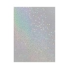 50 Sheets Holographic Sticker Paper Glitter Overlay Self Adhesive 2 9  4 1 Inch