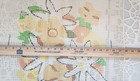 Vintage 60 s 70 s Rug Canvas Latch Hook Pattern Retro Floral 18x 20