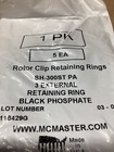 Mcmaster Sh-300st Pa Rotor Clip Retaining Rings  113m72