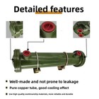 Water Cooled Tube Bank Cooler Shell And Tube Heat Exchanger   Radiator Or-60-600