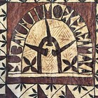 Vintage South Pacific Tongan Bark Cloth-large-guc