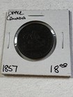 1857 Upper Canada Bank Token Half Penny