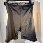 Inhuman Snowboarding Impact Shorts Black Padded Protective Unisex Men Size Med