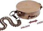 Antique Vintage Brass Pocket Compass Brass Nautical Compass Marine Compass Gift