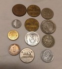Lot Of 12 Foreign World Coins For Collection Circulated Vintage 60s 70s 90s