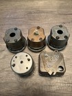 Vintage Antique Automobile Car Clocks  Parts  Lot Of 5 