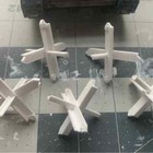 5 Pack Czech Hedgehog Tank Trap Sci Fi Industrial 28mm Wargame Scenery Terrain