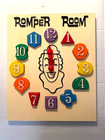 Romper Room Fun Time Puzzle Clock Game 1970 Hasbro Vintage In Box
