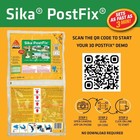 2 Lb  Postfix Fence Post Mix  Mix-in-the-bag Expanding Foam For Supporting Non