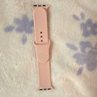 Pink Silicone Replacement Strap Band For Apple Watch Smart Watch Wrist Band