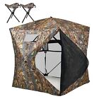 360   See Through Ground Blind For Deer Hunting Blind Hunting Deer 2-3 3-4 Person