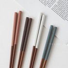Wooden Chopsticks H-0650 Dishwasher Safe Set Of 4 Pairs 23cm Made In Japan