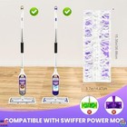 26-pack Swiffer Power Mop Pad Refills - Ultra-thick 14-layer Disposable Pads