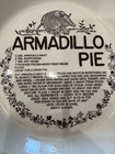    armadillo Pie    Royal China Co   Pie Plate