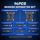 Bearing Puller And Splitter Kit  Separator And Puller Set  Pinion Bearing Blue