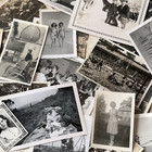 Antique Vintage B w Sepia Snapshot Photograph Random Variety Lot Of 100  
