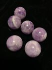 One Beautiful Gemstone Large Lavender Purple Amethyst Round Bead 18mm Natural 