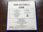 Iron Butterfly Live 1970 Album On 4 Track Reel To Reel Tape