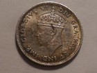 1942c Nice Canada Newfoundland 92 5  Silver 5 Cent Km 19 Rare Mintage 298 348 