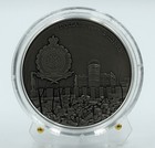 2022 Niue - Hiroshima - Human Tragedies Antique Finish Glow 2 Oz Silver Coin
