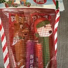 Pez Christmas Stocking Holiday Set Santa Snowman Reindeer Polar Bear Nip