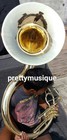 Sousaphone 22 bell Size Horn Golden Polish Made Of Pure Brass case Box free Ship