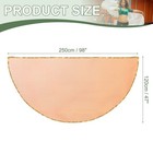 Belly Dance Scarf  98x47 Inch Chiffon Costume Dance Shawls Veil  Orange