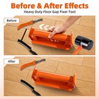 Floor Gap Fixer Tool For Laminate Vinyl Wood Flooring Repair Kit  Orange